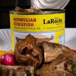 Norwegian Stockfish in Veg. (Sunflower) Oil: 1730g x 6, Dealer Pack